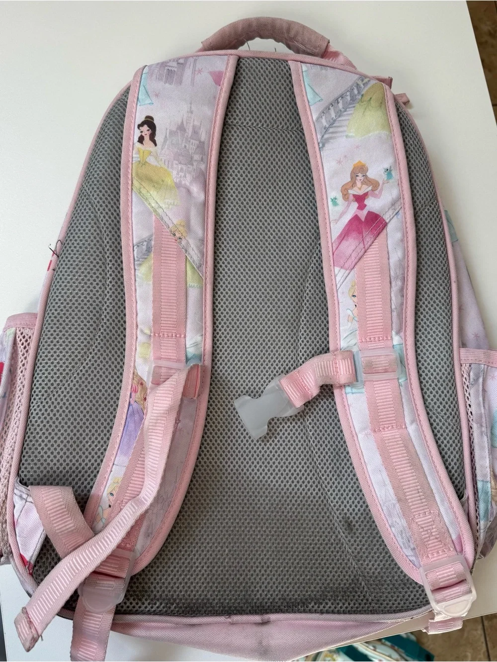 Disney Pink Princess Pottery Barn Kids Backpack Size Large